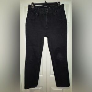 Hudson Barbara High Waist Straight Jeans – Black – Size 8 – EUC